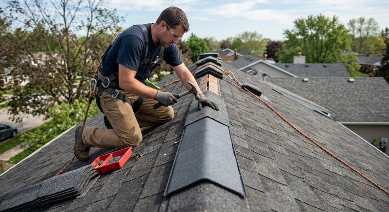 Ridge Cap Repair