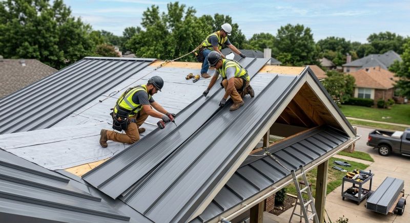 Aluminum Roof Installation in Ortonville, MI