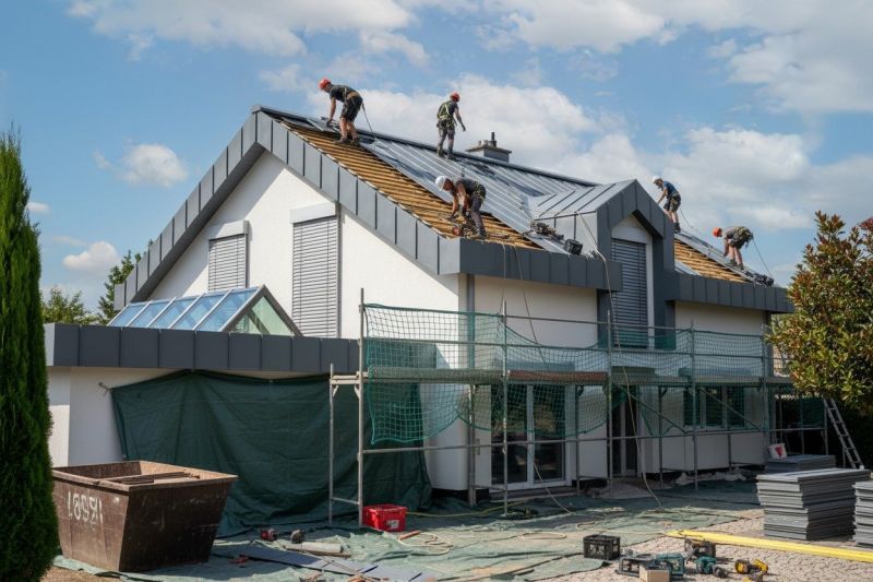 Aluminum Roof Replacement in Franklin, MI