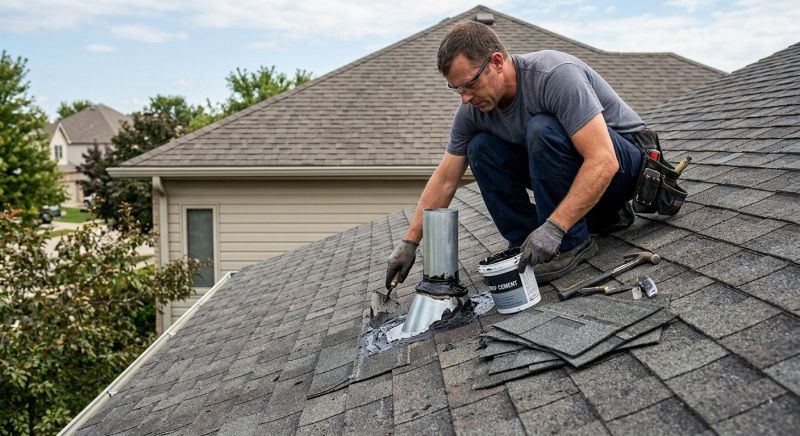 Asphalt Roof Leak Repair in Genesee County, MI