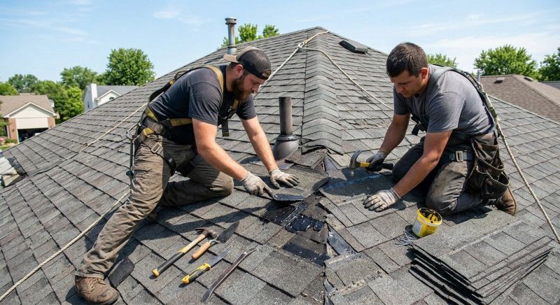 Asphalt Roof Repair in Fenton, MI