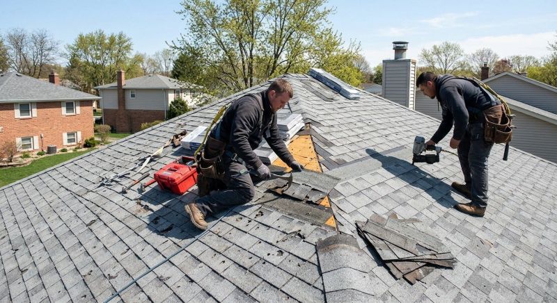 Asphalt Roof Repair in Royal Oak, MI