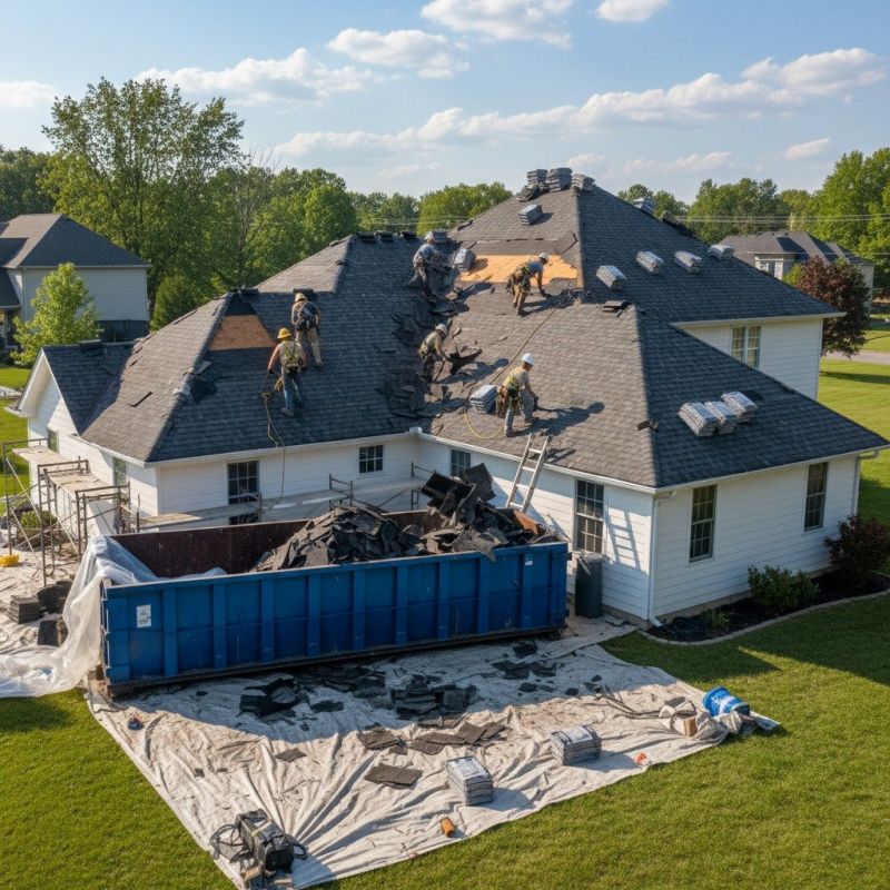 Asphalt Roof Replacement in Auburn Hills, MI
