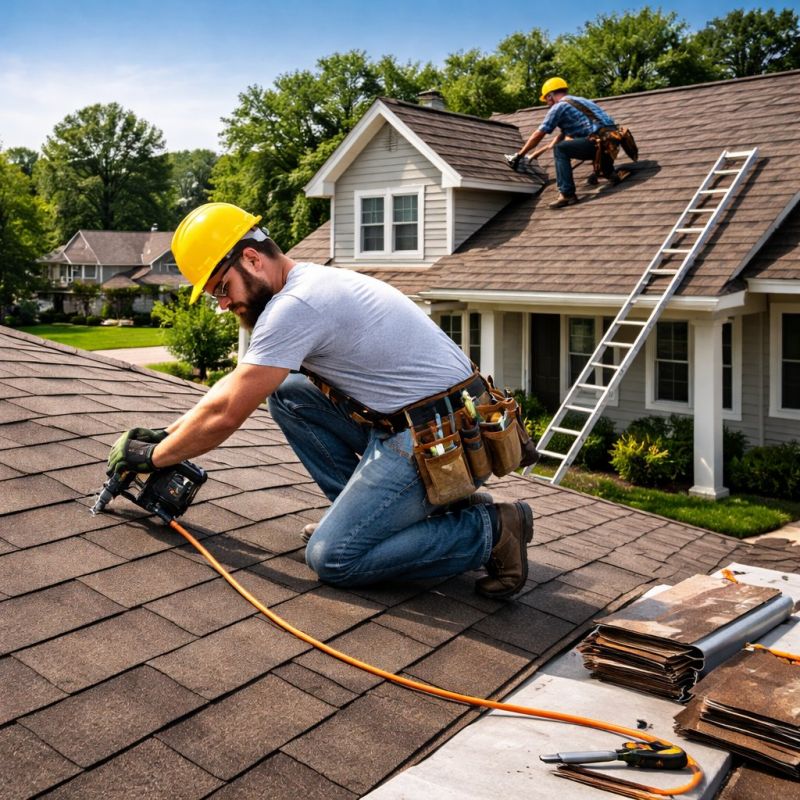Asphalt Shingles Installation in Novi, MI