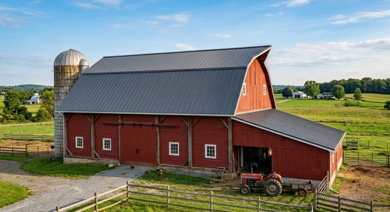 Barn Roof Replacement in Commerce Township, MI
