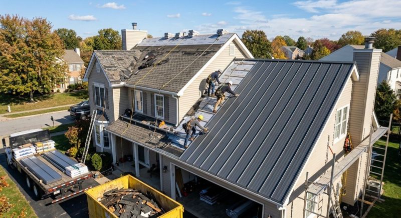 Barn Roof Replacement in Franklin, MI