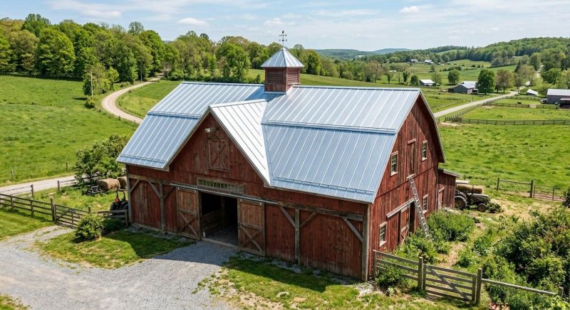 Barn Roof Replacement in Troy, MI