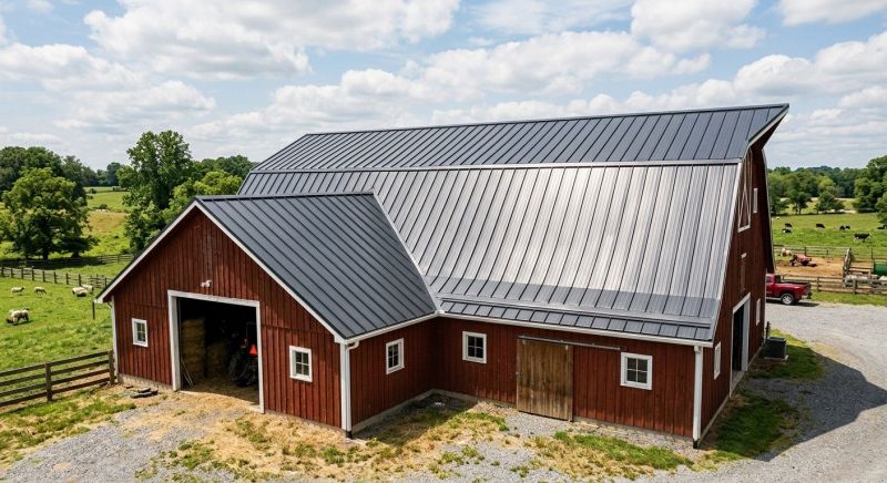 Barn Roof Replacement in Walled Lake, MI