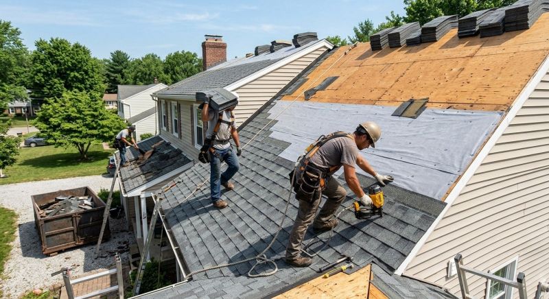 Composite Shingle Repair in Milford, MI