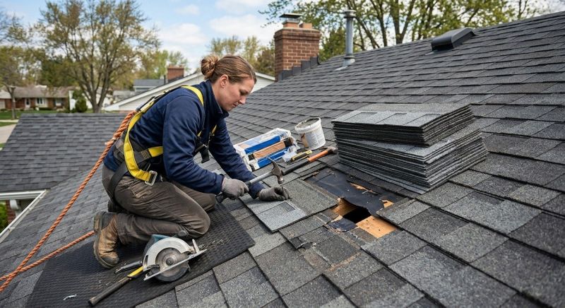 Composite Shingle Replacement in Milford, MI