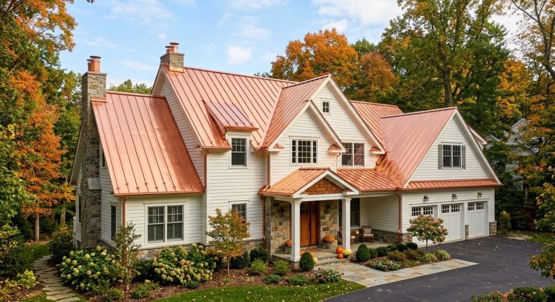 Copper Roof Replacement in Milford, MI