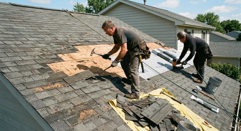Damaged Roof Repair in Ortonville, MI