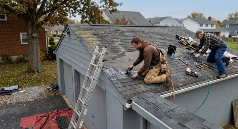 Garage Roof Repair in Milford, MI