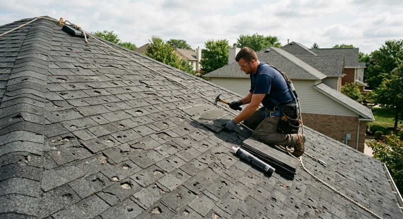 Hail Damage Roof Repair in Genesee County, MI