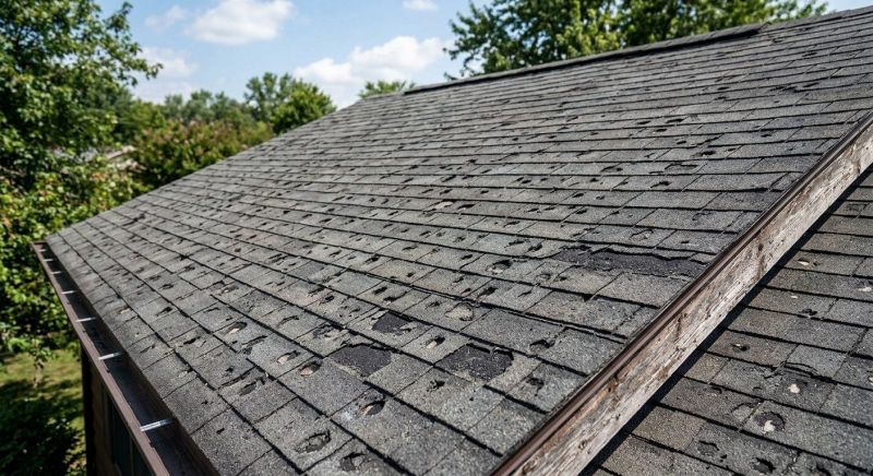 Hail Damage Roof Repair in Northville, MI