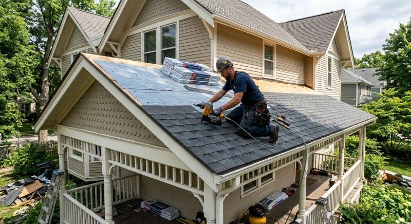House Roof Installation in Franklin, MI