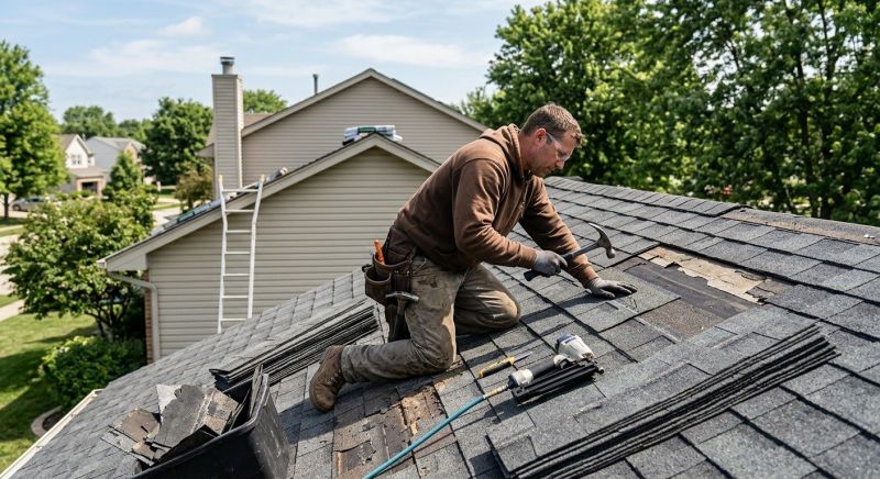 House Roof Repair in Genesee County, MI