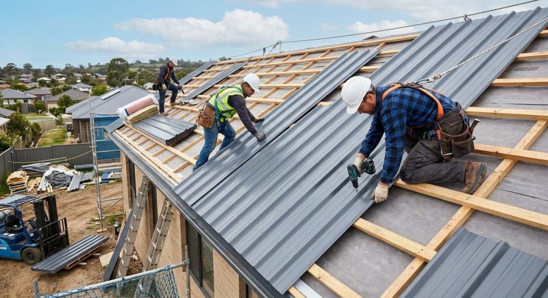 Metal Roof Installation in Berkley, MI