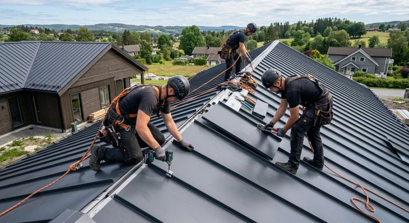 Metal Roof Installation in Brighton, MI