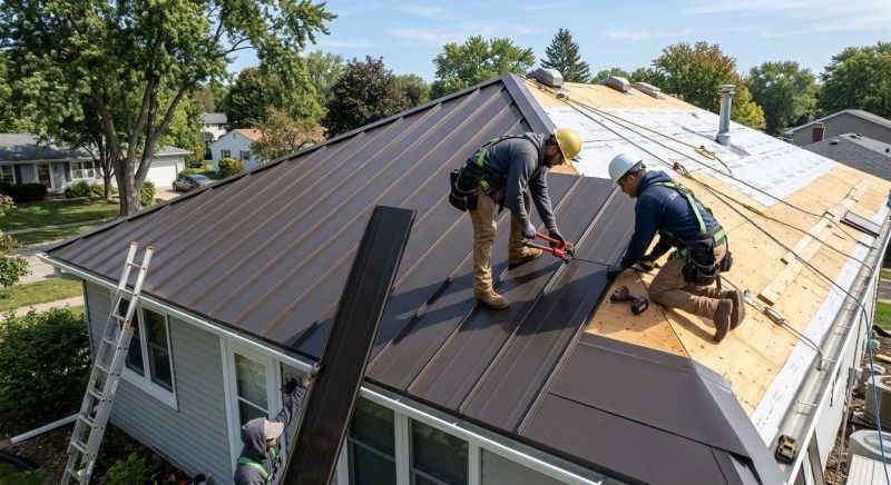 Metal Roof Installation in Commerce Township, MI