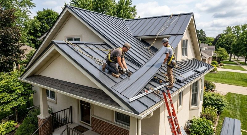 Metal Roof Installation in Southfield, MI