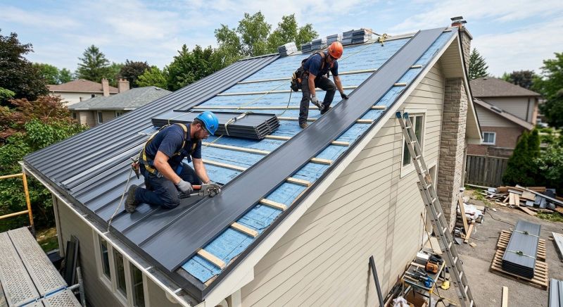 Metal Roof Installation in Walled Lake, MI