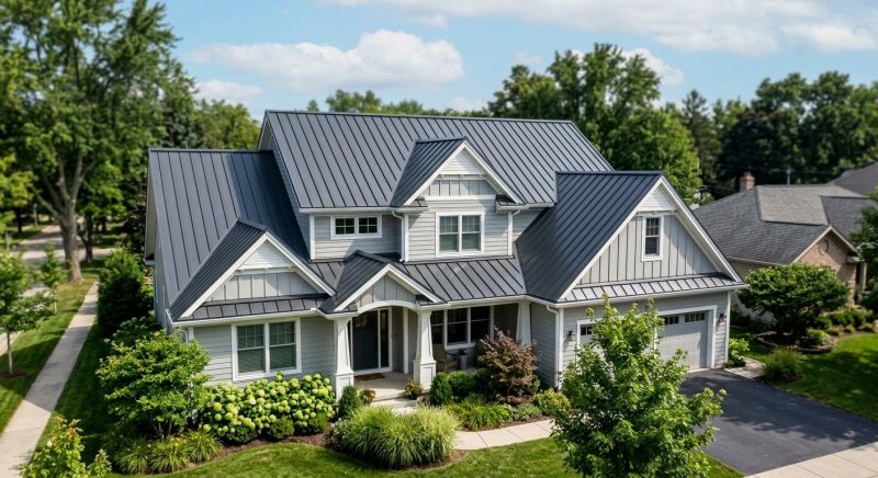 Metal Roof Replacement in Ortonville, MI