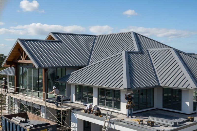 Metal Roof Replacement in Wayne, MI