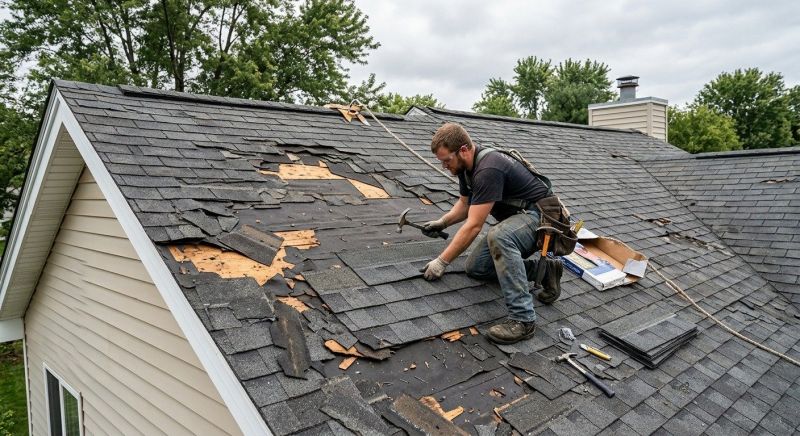 Roof Damage Repair in Grand Blanc, MI