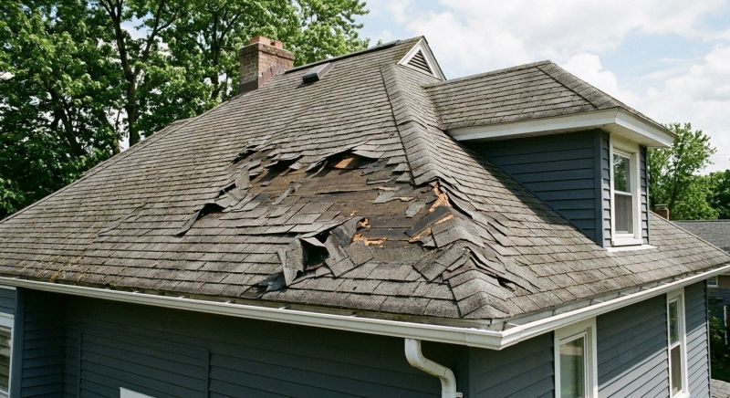 Roof Damage Restoration in Birmingham, MI