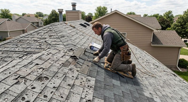 Roof Damage Restoration in Clarkston, MI
