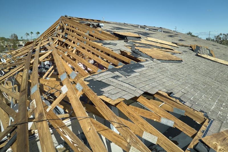 Roof Damage Restoration in Davisburg, MI