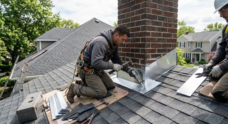 Roof Flashing Installation in Genesee County, MI