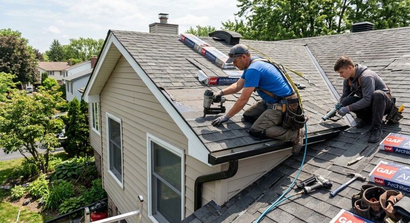Roof Shingles Repair in Milford, MI