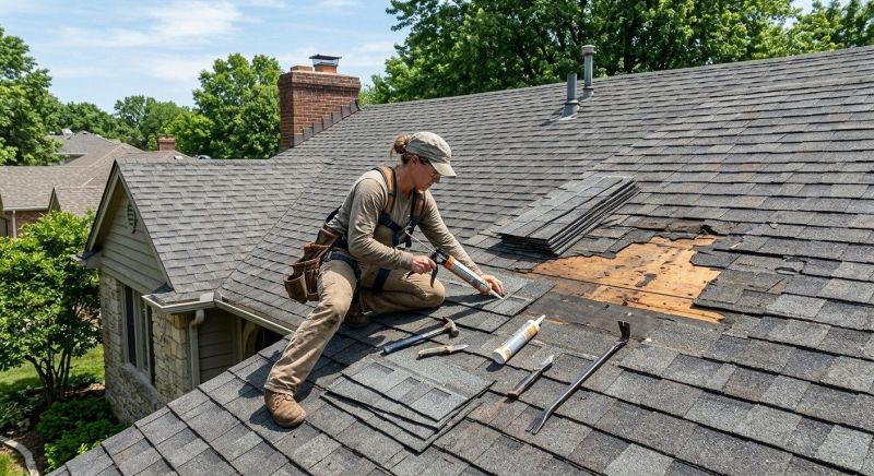 Roof Shingles Repair in Milford, MI