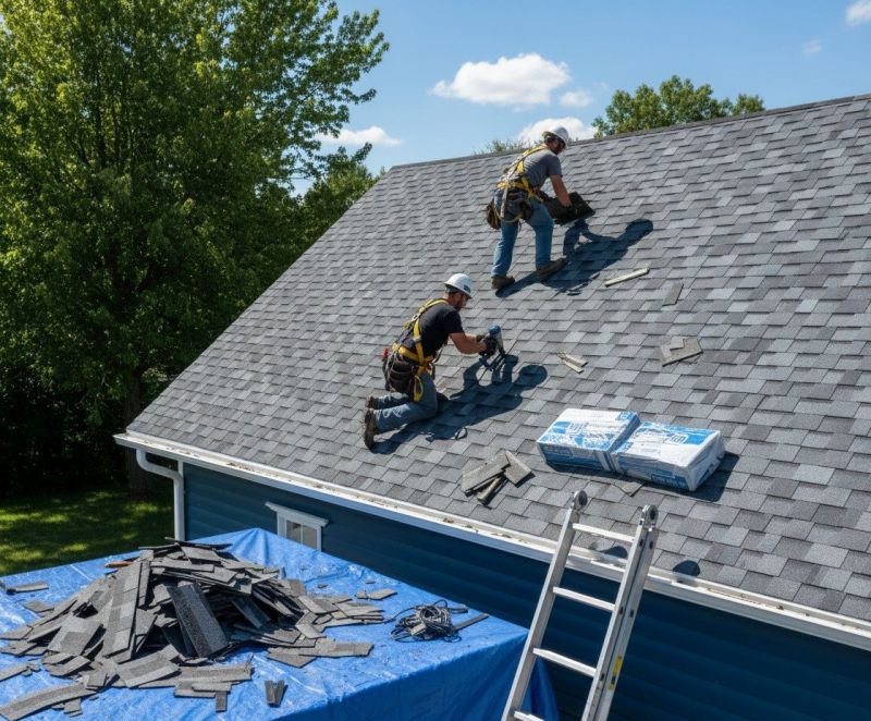 Roof Shingles Replacement in Lake Orion, MI