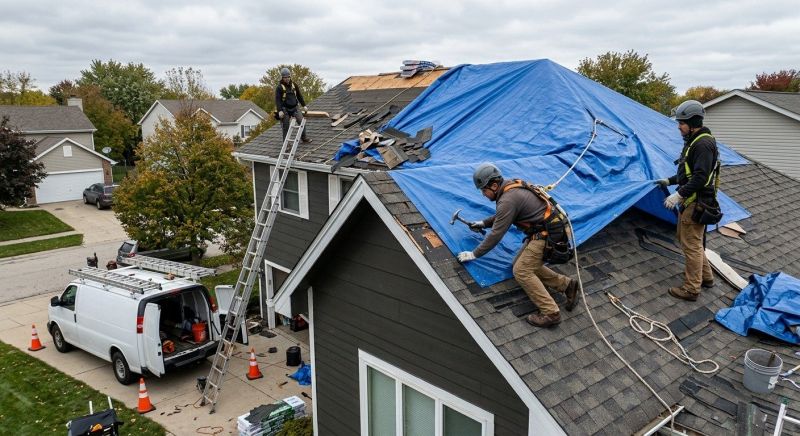 Roofline Repair in Milford, MI