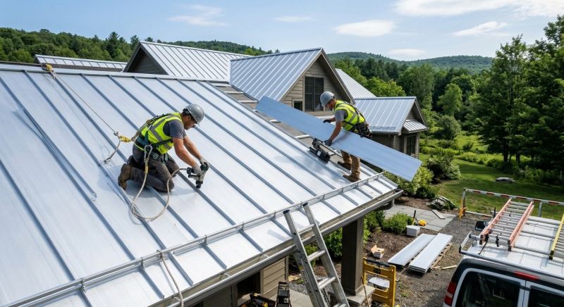Sheet Roofing Installation in Davisburg, MI