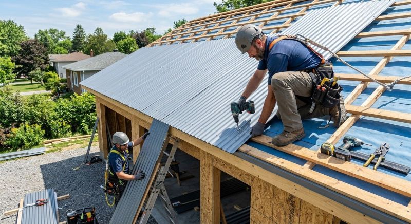 Sheet Roofing Installation in Genesee County, MI
