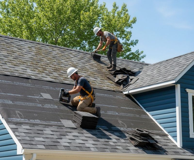 Shingle Roof Replacement in Goodrich, MI