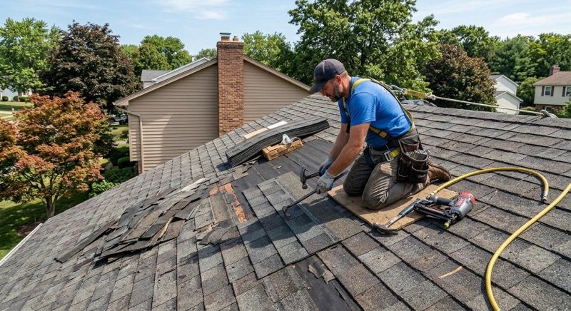 Shingles Repair in Oak Park, MI