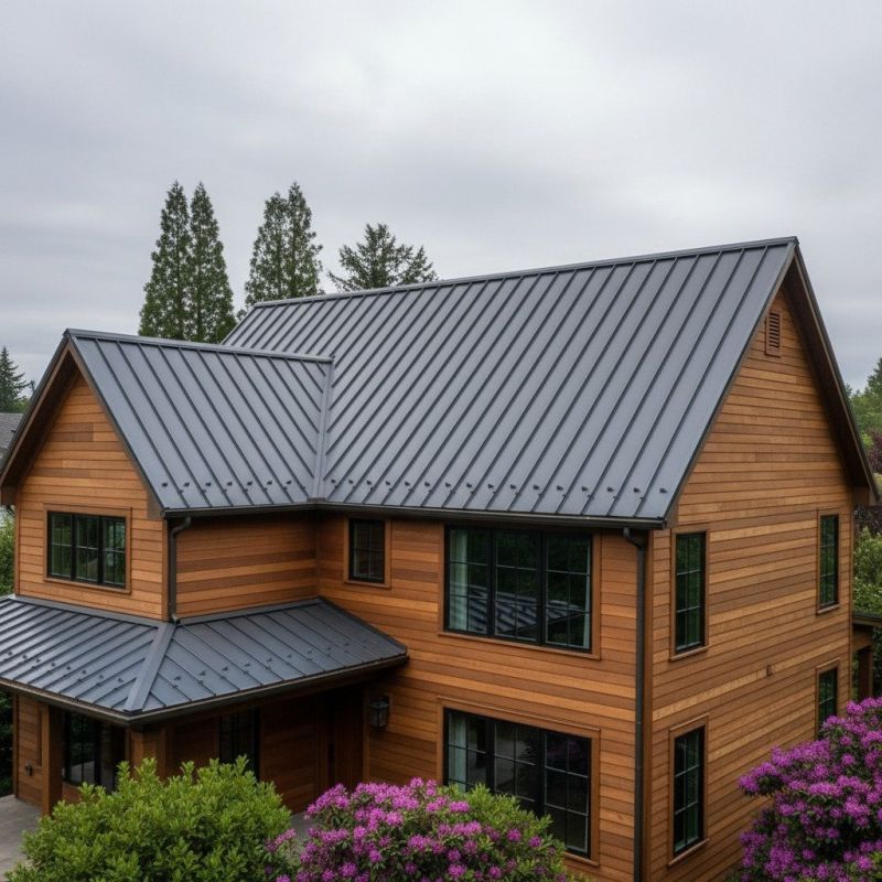 Steel Roof Replacement in Fowlerville, MI