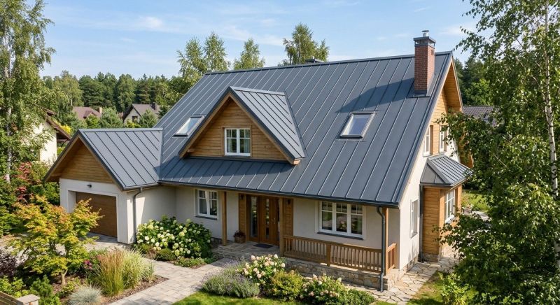 Steel Roof Replacement in Milford, MI