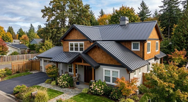 Steel Roof Replacement in Pinckney, MI