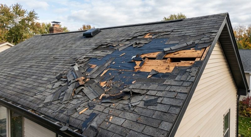 Storm Damage Roof Repair in Auburn Hills, MI