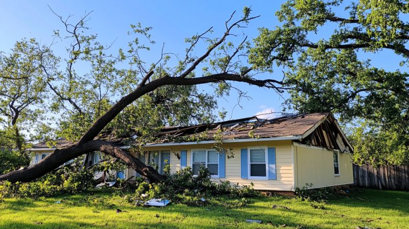 Storm Damage Roof Repair in Pontiac, MI