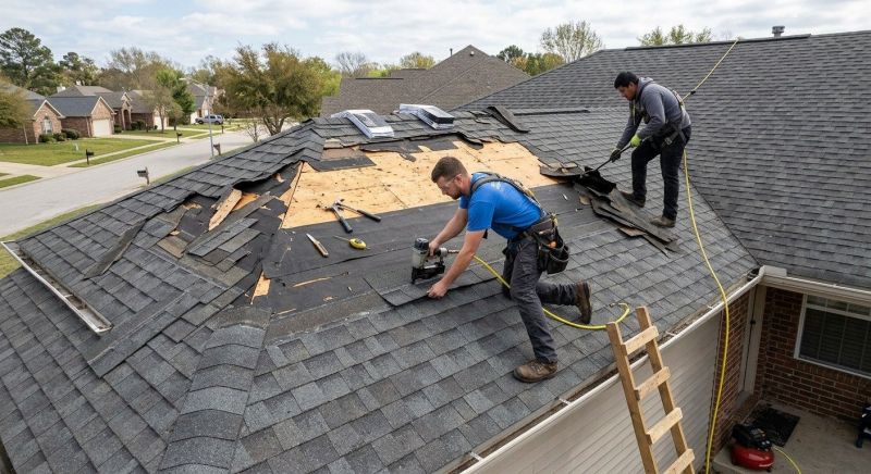 Hail Damage Roof Repair in Rochester, MI